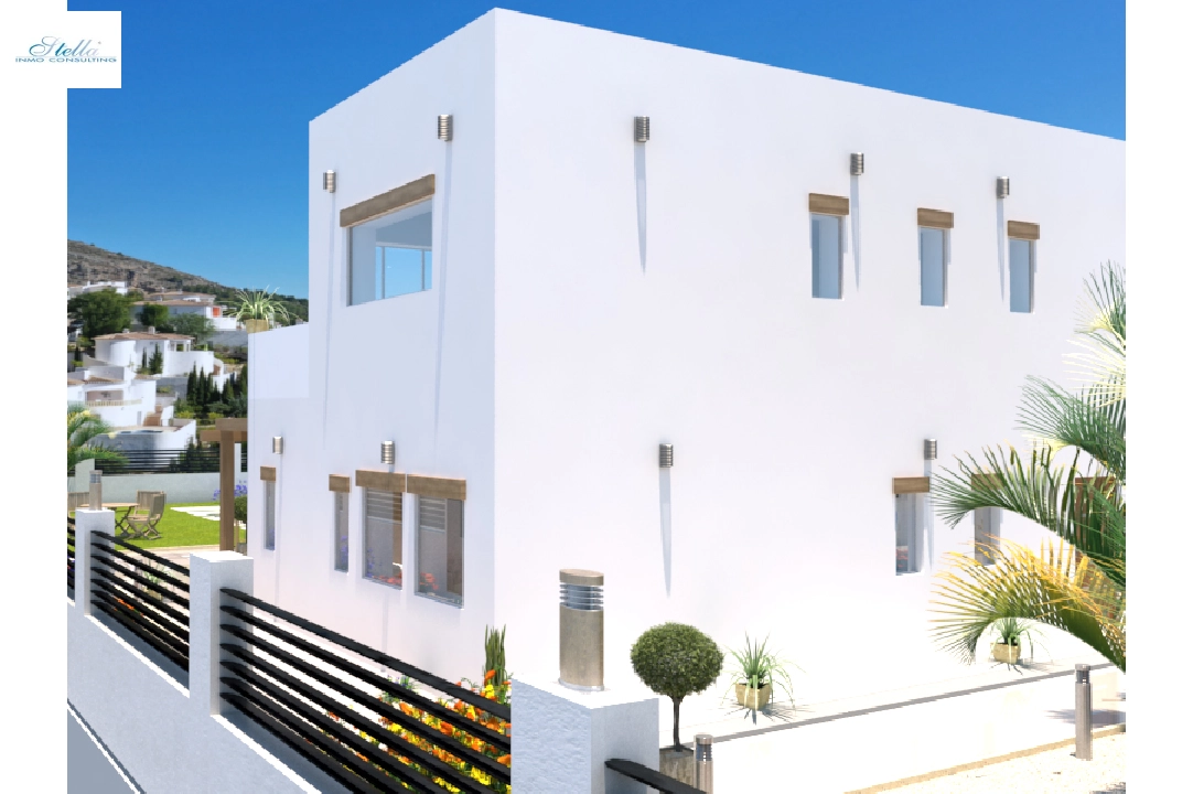 villa en Alcalali(La Solana Gardens) en venta, superficie 303 m², aire acondicionado, parcela 600 m², 4 dormitorios, 3 banos, piscina, ref.: BP-4415ALC-11