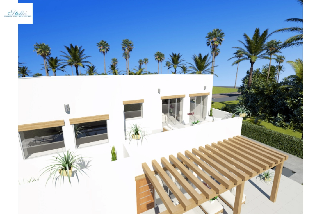 villa en Alcalali(La Solana Gardens) en venta, superficie 303 m², aire acondicionado, parcela 600 m², 4 dormitorios, 3 banos, piscina, ref.: BP-4415ALC-8