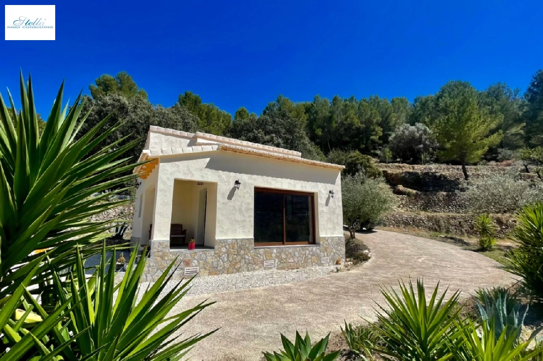 villa en Jalon en venta, superficie 240 m², ano de construccion 2006, + estufa, aire acondicionado, parcela 15491 m², 3 dormitorios, 3 banos, piscina, ref.: PV-141-01976P-43