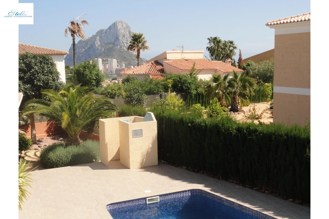 villa en Calpe(Calpe) en venta, superficie 410 m², aire acondicionado, parcela 983 m², 3 dormitorios, 3 banos, piscina, ref.: COB-982-10535-20