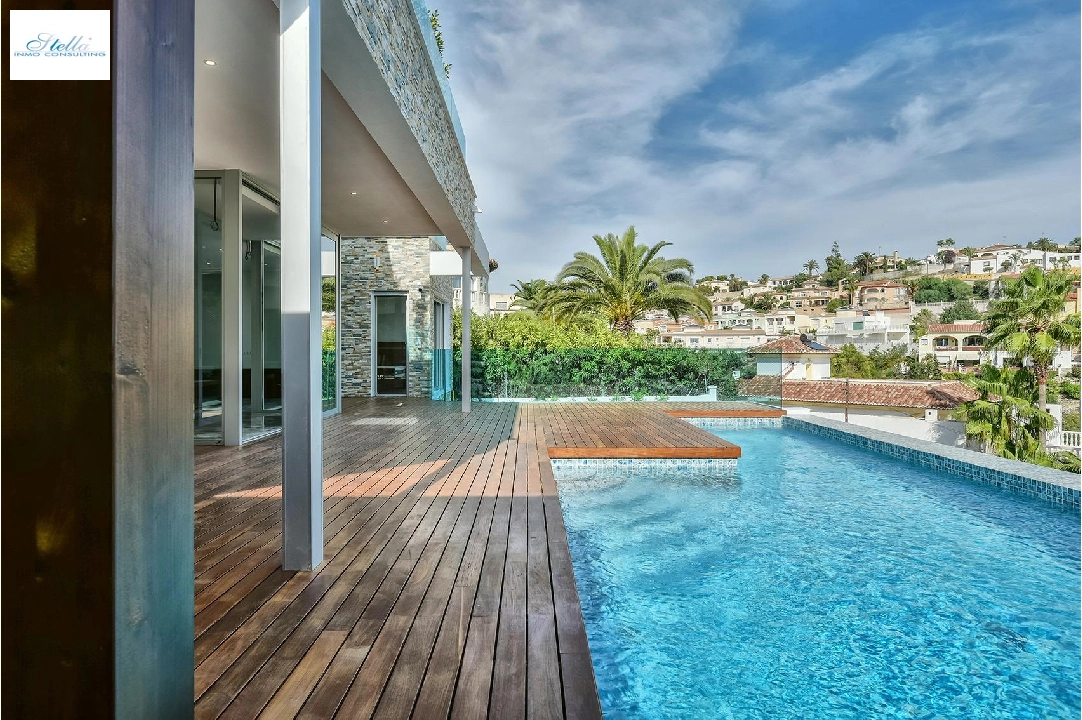 villa en Calpe(La Canuta) en venta, superficie 287 m², aire acondicionado, parcela 900 m², 3 dormitorios, 5 banos, piscina, ref.: COB-2669-10535-32