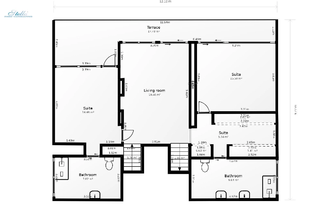 villa en Altea(Mascarat) en venta, superficie 296 m², aire acondicionado, parcela 823 m², 2 dormitorios, 2 banos, piscina, ref.: COB-3319-10535-25