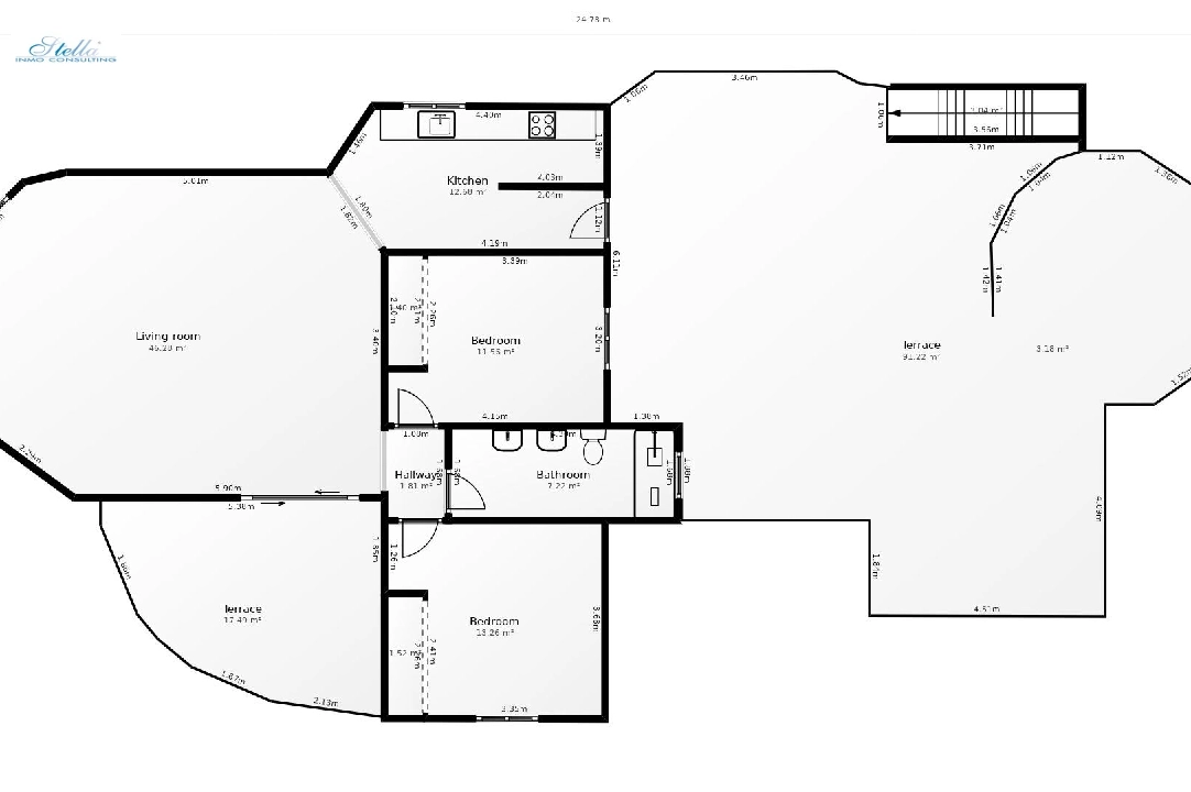 villa en Benissa(San Jaime) en venta, superficie 240 m², aire acondicionado, 6 dormitorios, 3 banos, piscina, ref.: COB-3449-10535-40