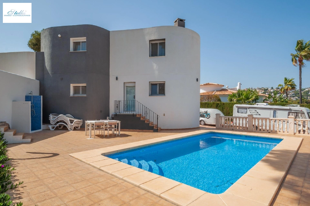 villa en Benissa(San Jaime) en venta, superficie 240 m², aire acondicionado, 6 dormitorios, 3 banos, piscina, ref.: COB-3449-10535-5