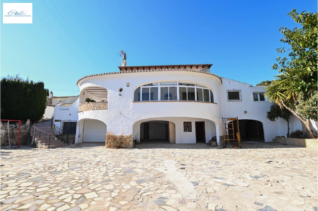 villa en Calpe(Corralets) en venta, superficie 390 m², aire acondicionado, parcela 1160 m², 3 dormitorios, 2 banos, piscina, ref.: COB-3431-10535-1