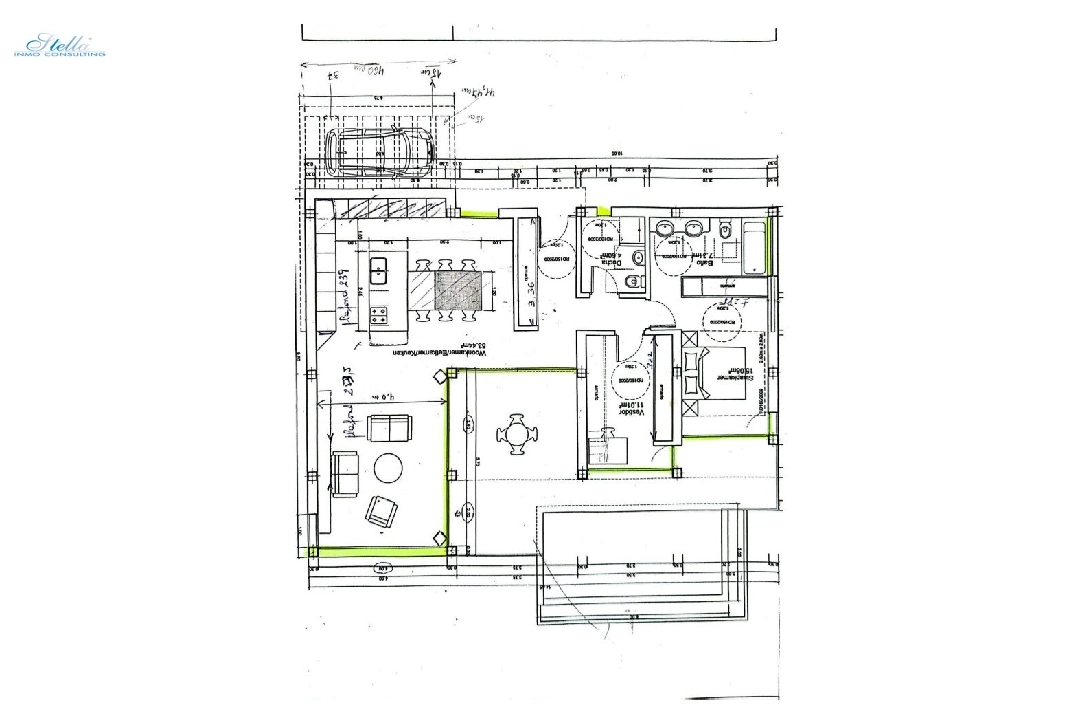 villa en Benitachell(Cumbre del Sol) en venta, superficie 296 m², aire acondicionado, parcela 1395 m², 2 dormitorios, 1 banos, piscina, ref.: BP-4421BELL-24