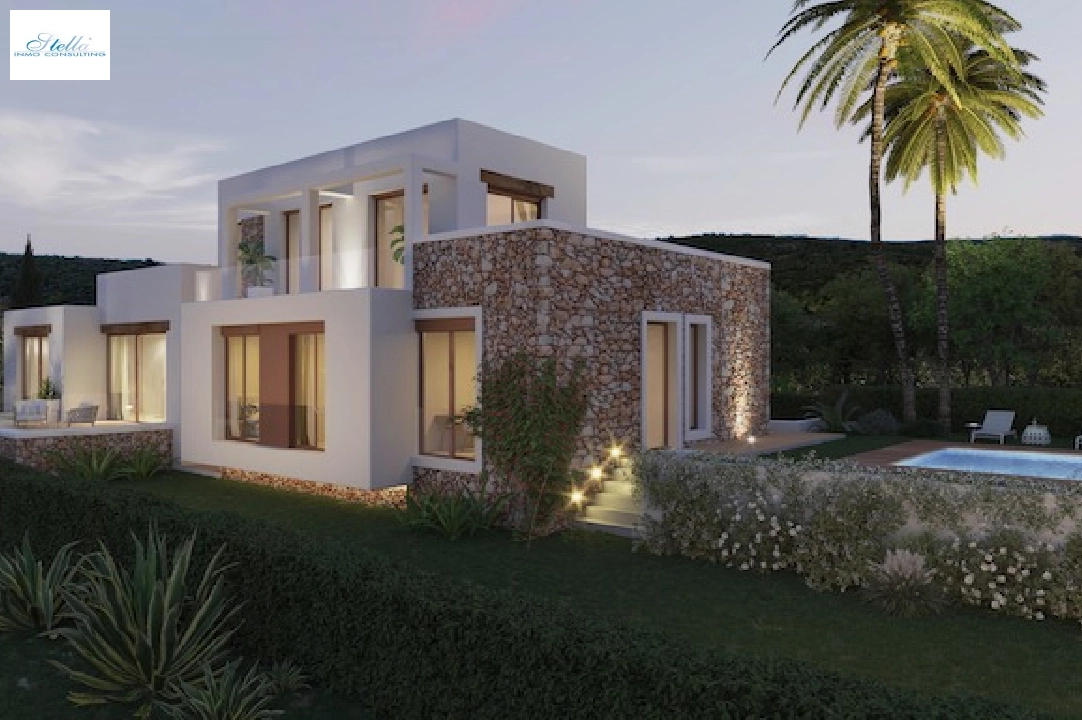 villa en Javea(Residencial Cansalades) en venta, superficie 290 m², aire acondicionado, parcela 1520 m², 4 dormitorios, 4 banos, piscina, ref.: CA-H-1798-AMBI-1