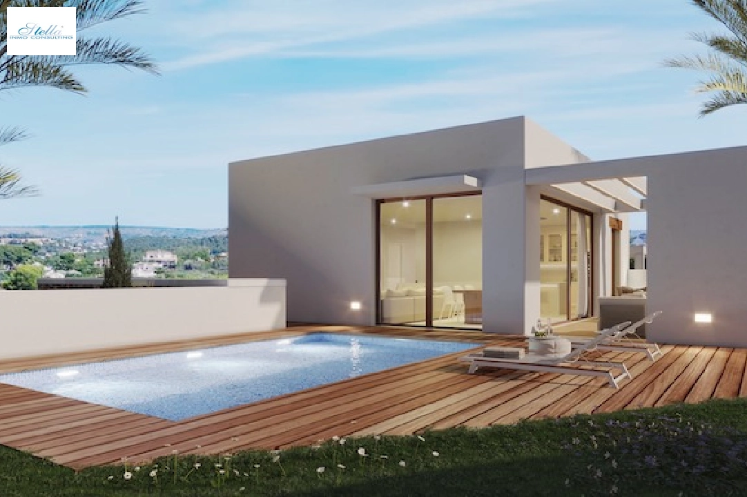 villa en Javea(Villes del vent) en venta, superficie 170 m², aire acondicionado, parcela 1000 m², 3 dormitorios, 2 banos, piscina, ref.: CA-H-1799-AMBI-1