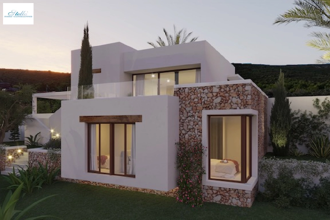 villa en Javea(Villes del vent) en venta, superficie 170 m², aire acondicionado, parcela 1000 m², 3 dormitorios, 2 banos, piscina, ref.: CA-H-1799-AMBI-4