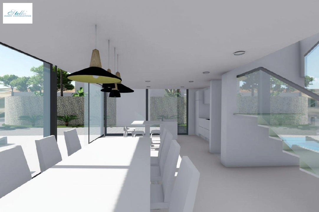 villa en Calpe en venta, superficie 370 m², ano de construccion 2019, aire acondicionado, parcela 1252 m², 4 dormitorios, 4 banos, piscina, ref.: AM-11348DA-14