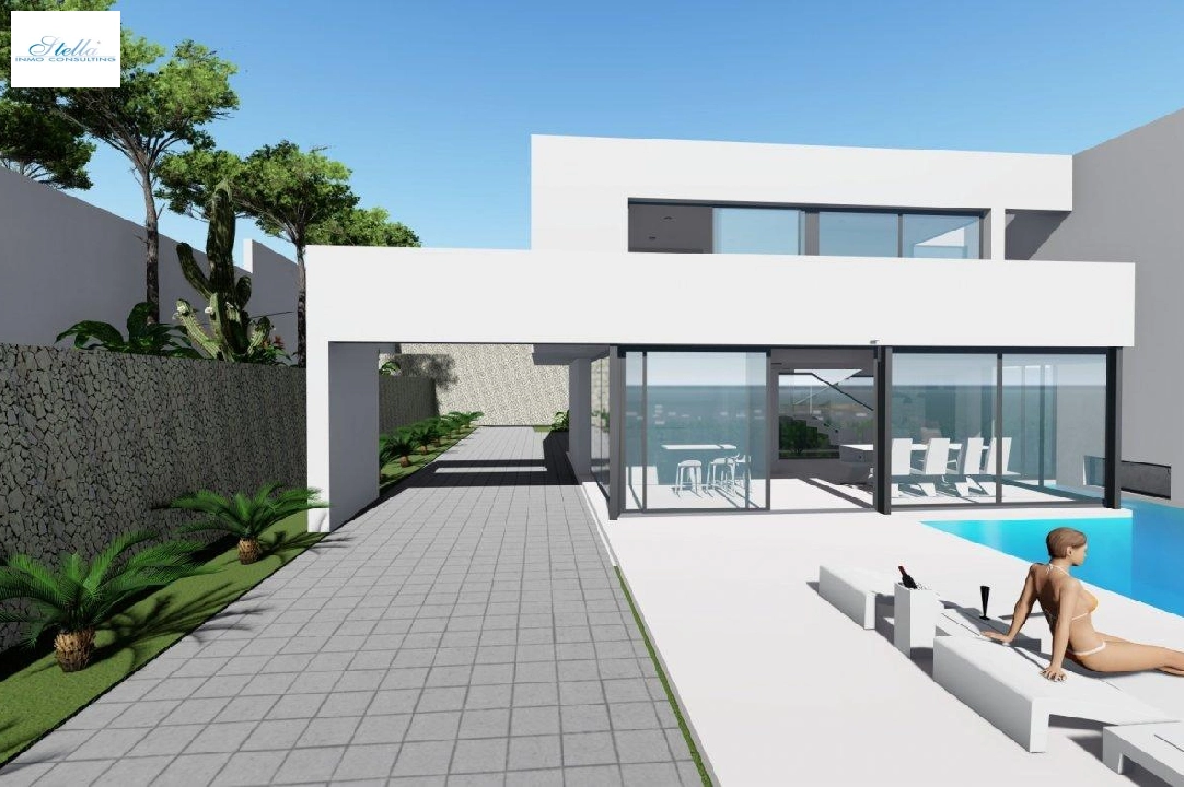 villa en Calpe en venta, superficie 370 m², ano de construccion 2019, aire acondicionado, parcela 1252 m², 4 dormitorios, 4 banos, piscina, ref.: AM-11348DA-2