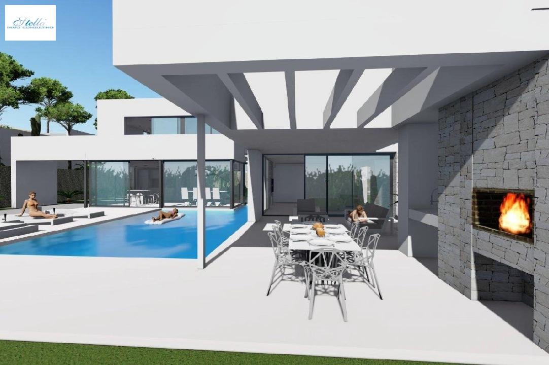 villa en Calpe en venta, superficie 370 m², ano de construccion 2019, aire acondicionado, parcela 1252 m², 4 dormitorios, 4 banos, piscina, ref.: AM-11348DA-3