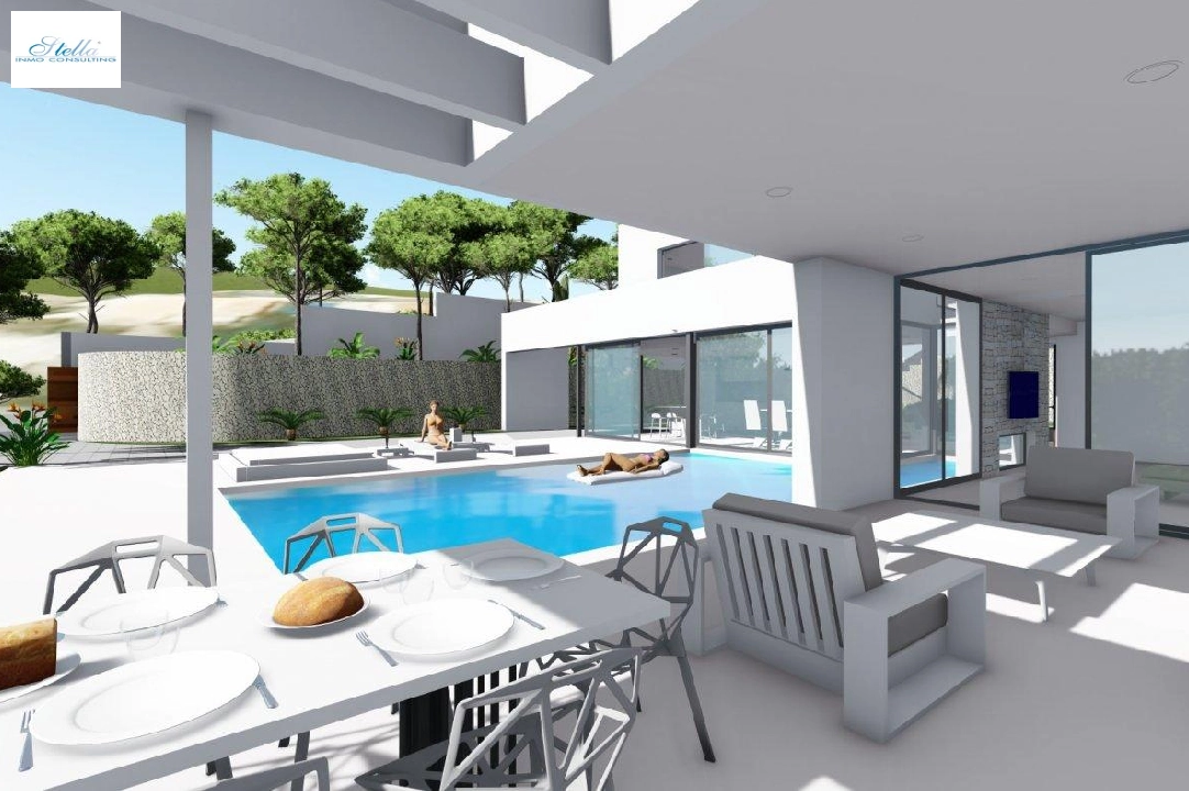 villa en Calpe en venta, superficie 370 m², ano de construccion 2019, aire acondicionado, parcela 1252 m², 4 dormitorios, 4 banos, piscina, ref.: AM-11348DA-4