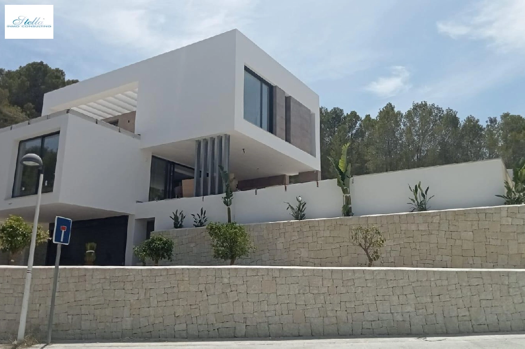 villa en Moraira en venta, superficie 394 m², ano de construccion 2020, aire acondicionado, parcela 800 m², 4 dormitorios, 3 banos, piscina, ref.: AM-11509DA-1