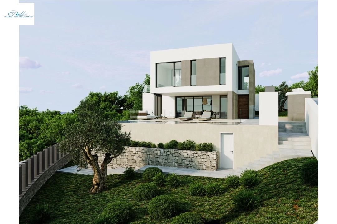 villa en Moraira en venta, superficie 394 m², ano de construccion 2020, aire acondicionado, parcela 800 m², 4 dormitorios, 3 banos, piscina, ref.: AM-11509DA-29