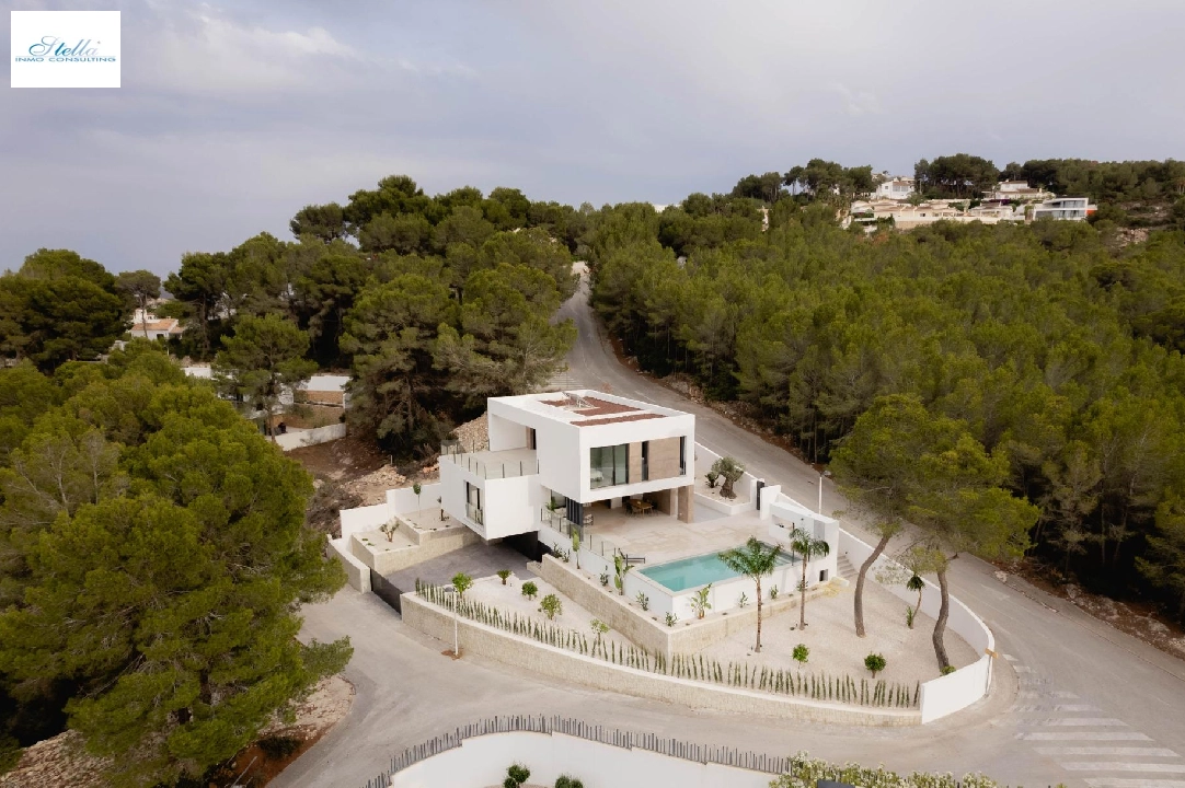 villa en Moraira en venta, superficie 394 m², ano de construccion 2020, aire acondicionado, parcela 800 m², 4 dormitorios, 3 banos, piscina, ref.: AM-11509DA-6