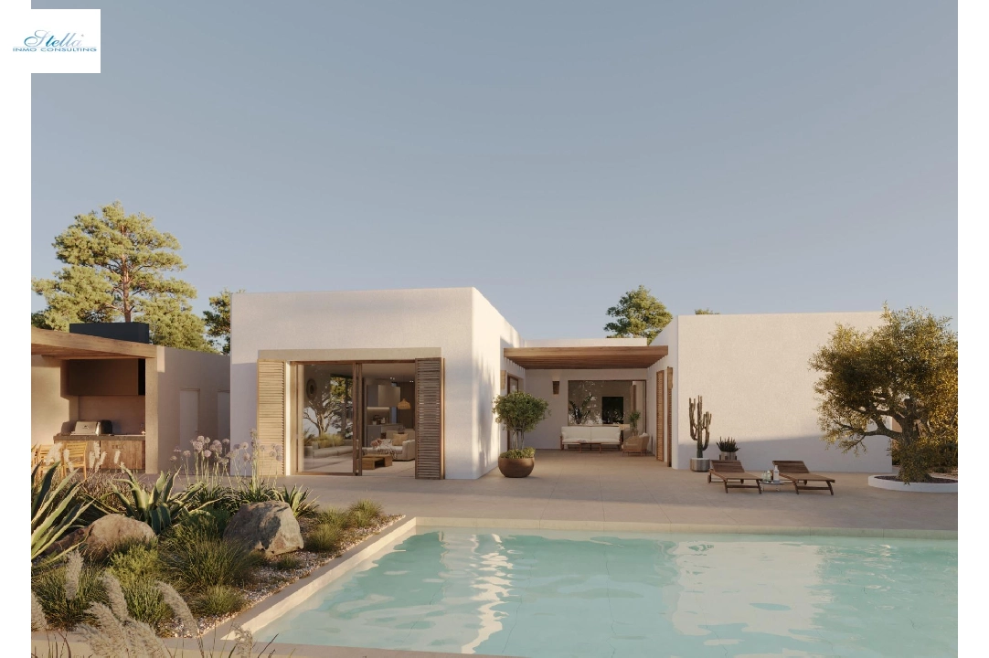 villa en Moraira en venta, superficie 213 m², ano de construccion 2021, aire acondicionado, parcela 971 m², 4 dormitorios, 3 banos, piscina, ref.: AM-11549DA-4