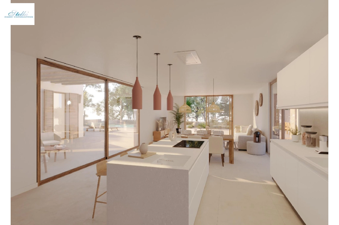 villa en Moraira en venta, superficie 213 m², ano de construccion 2021, aire acondicionado, parcela 971 m², 4 dormitorios, 3 banos, piscina, ref.: AM-11549DA-6