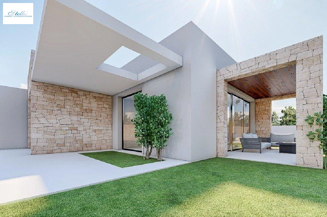 villa en Benissa en venta, superficie 164 m², ano de construccion 2021, aire acondicionado, parcela 1001 m², 3 dormitorios, 2 banos, piscina, ref.: AM-11607DA-1