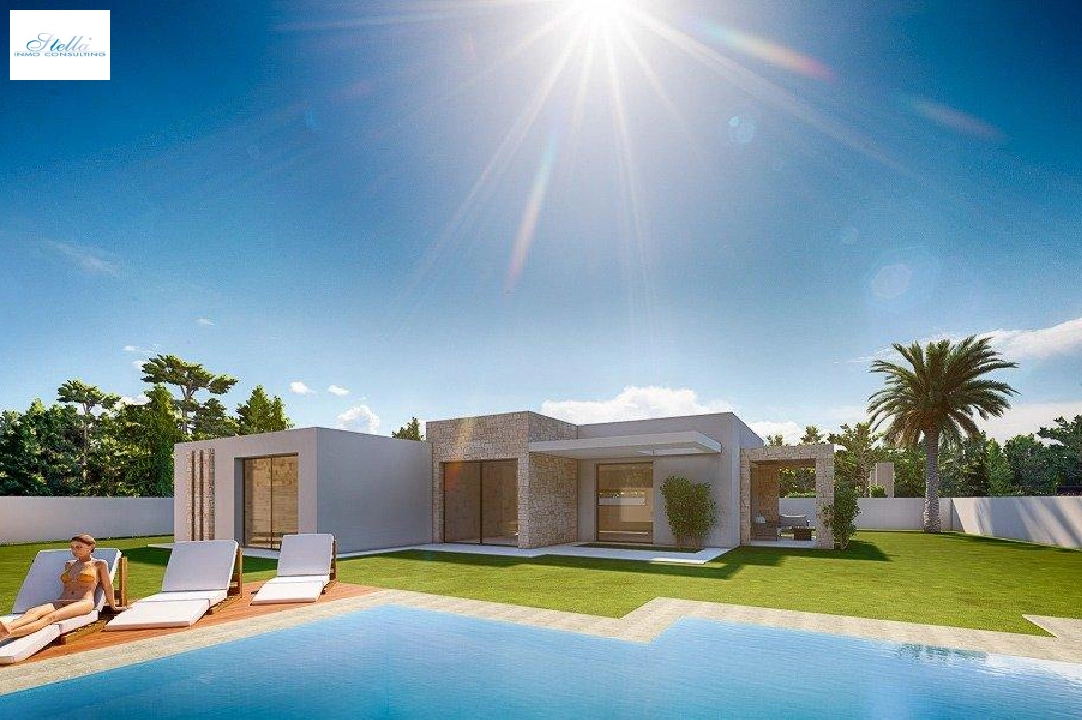 villa en Benissa en venta, superficie 164 m², ano de construccion 2021, aire acondicionado, parcela 1001 m², 3 dormitorios, 2 banos, piscina, ref.: AM-11607DA-4