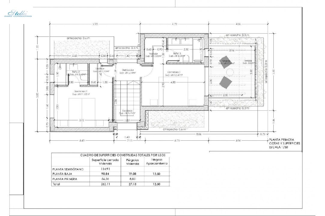 villa en Oliva en venta, superficie 262 m², ano de construccion 2022, aire acondicionado, parcela 462 m², 4 dormitorios, 5 banos, piscina, ref.: AM-11592DA-13