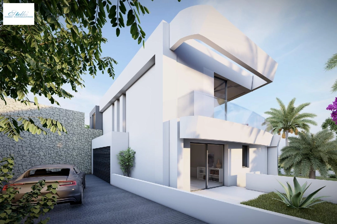 villa en Calpe en venta, superficie 273 m², ano de construccion 2022, aire acondicionado, parcela 805 m², 4 dormitorios, 4 banos, piscina, ref.: AM-11772DA-11