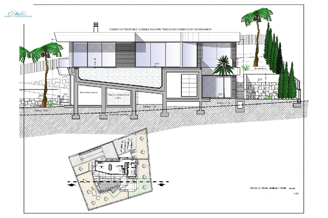 villa en Calpe en venta, superficie 273 m², ano de construccion 2022, aire acondicionado, parcela 805 m², 4 dormitorios, 4 banos, piscina, ref.: AM-11772DA-16