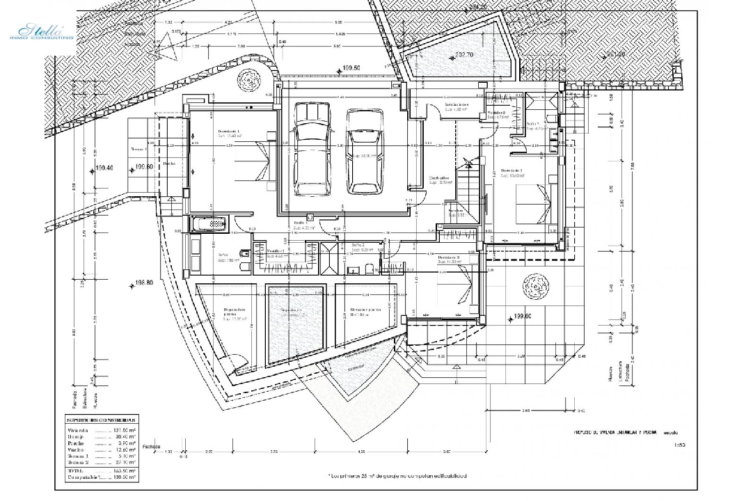 villa en Calpe en venta, superficie 273 m², ano de construccion 2022, aire acondicionado, parcela 805 m², 4 dormitorios, 4 banos, piscina, ref.: AM-11772DA-25