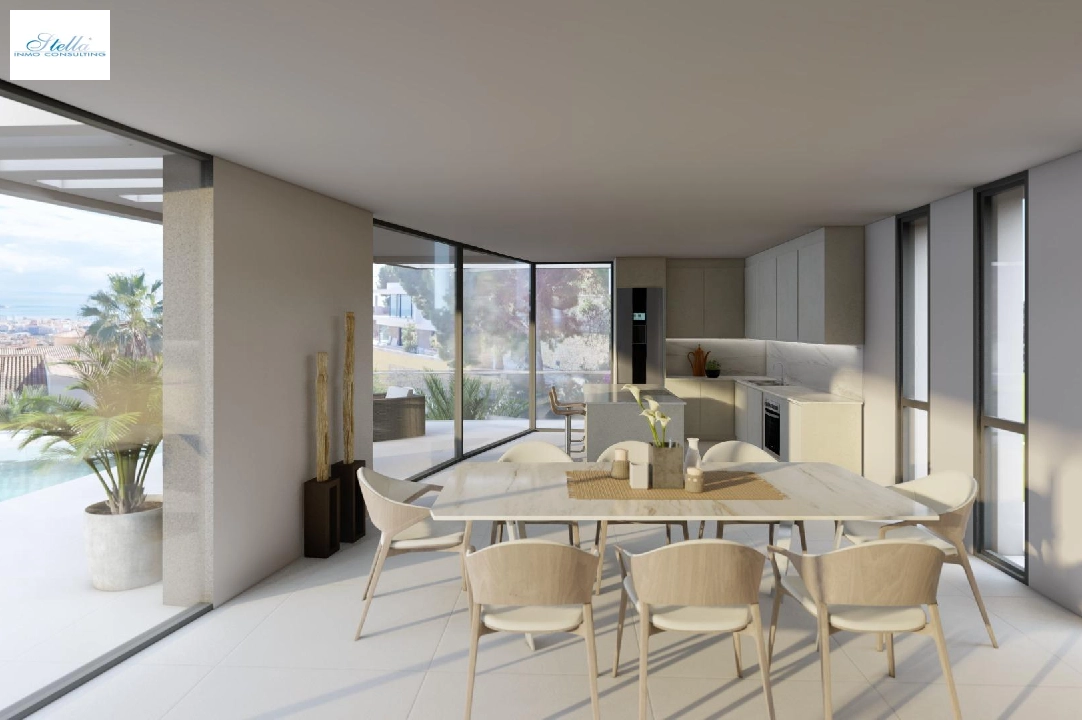 villa en Calpe en venta, superficie 273 m², ano de construccion 2022, aire acondicionado, parcela 805 m², 4 dormitorios, 4 banos, piscina, ref.: AM-11772DA-7