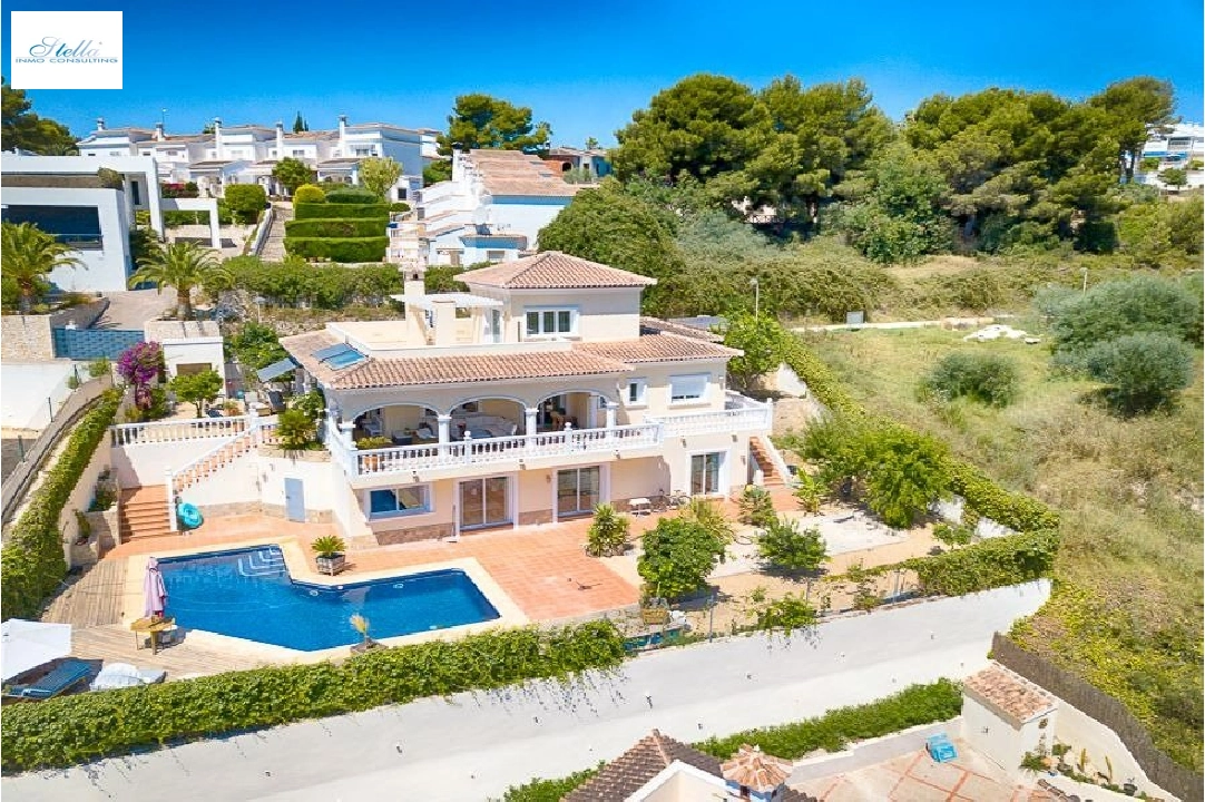 villa en Moraira en venta, superficie 270 m², ano de construccion 2007, aire acondicionado, parcela 797 m², 4 dormitorios, 3 banos, piscina, ref.: AM-11778DA-1