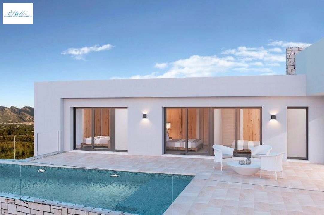 villa en Alcalali en venta, superficie 155 m², ano de construccion 2024, aire acondicionado, parcela 800 m², 3 dormitorios, 2 banos, piscina, ref.: AM-11841DA-1