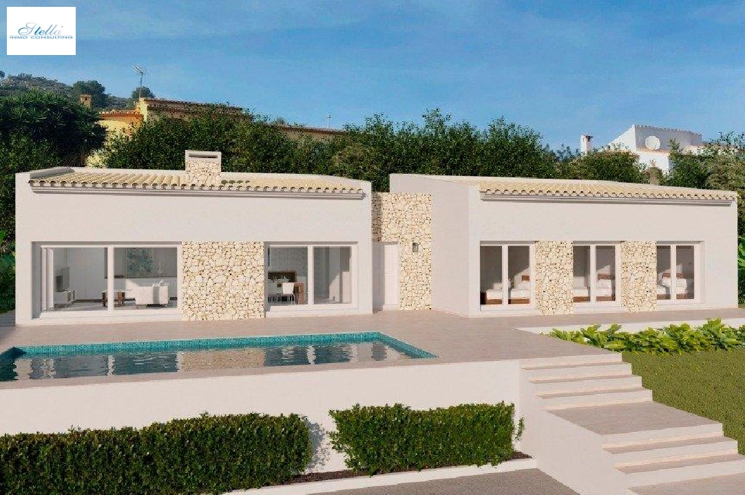 villa en Alcalali en venta, superficie 149 m², ano de construccion 2023, aire acondicionado, parcela 800 m², 3 dormitorios, 2 banos, piscina, ref.: AM-11840DA-1