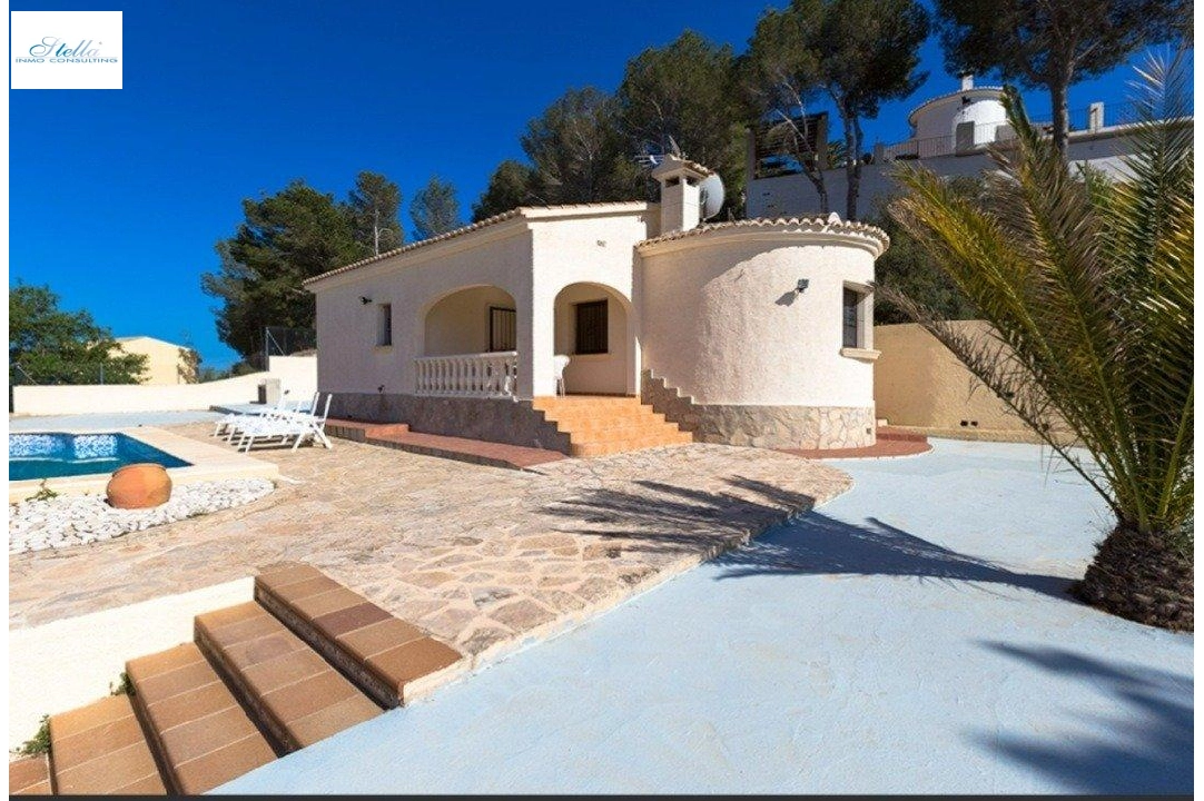 villa en Calpe en venta, superficie 90 m², + estufa, aire acondicionado, parcela 800 m², 3 dormitorios, 1 banos, piscina, ref.: AM-11853DR-10