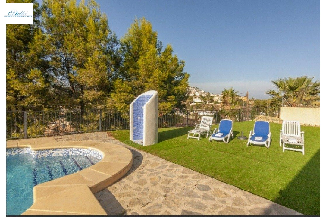 villa en Calpe en venta, superficie 90 m², + estufa, aire acondicionado, parcela 800 m², 3 dormitorios, 1 banos, piscina, ref.: AM-11853DR-6