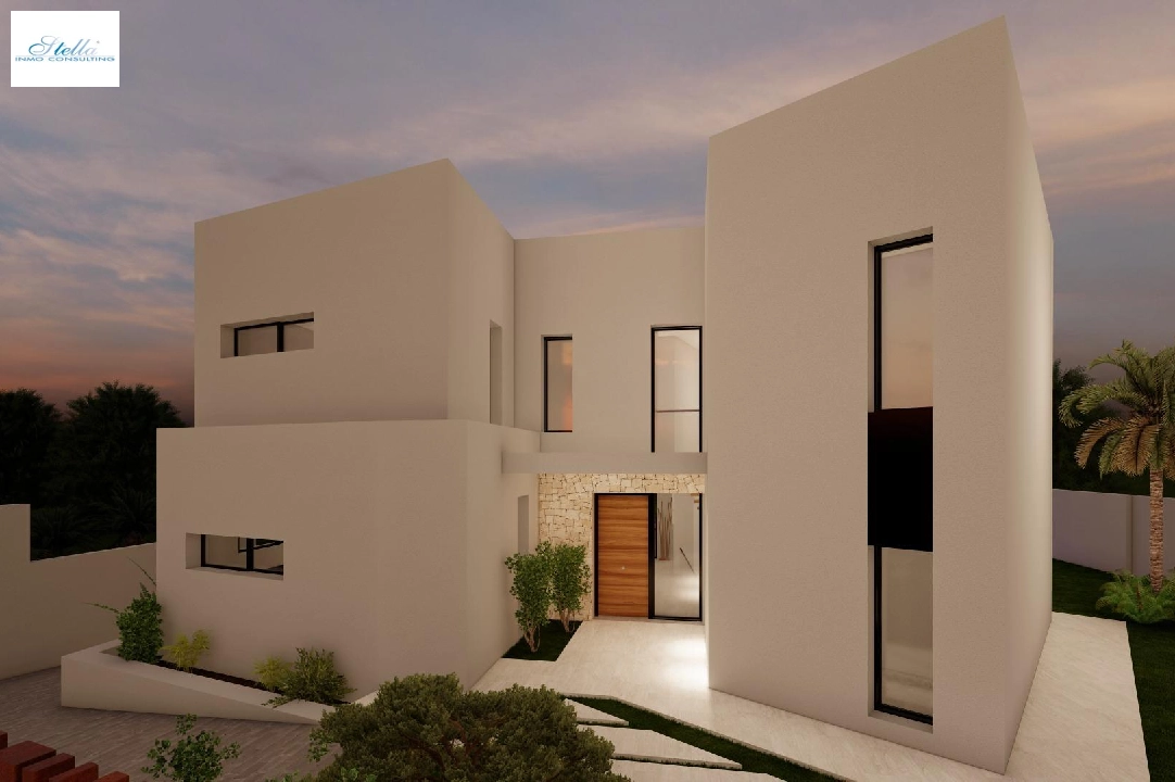 villa en Moraira en venta, superficie 365 m², ano de construccion 2023, aire acondicionado, parcela 967 m², 4 dormitorios, 4 banos, piscina, ref.: AM-11867DA-12