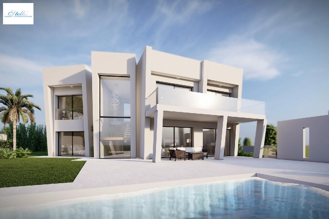 villa en Moraira en venta, superficie 365 m², ano de construccion 2023, aire acondicionado, parcela 967 m², 4 dormitorios, 4 banos, piscina, ref.: AM-11867DA-2