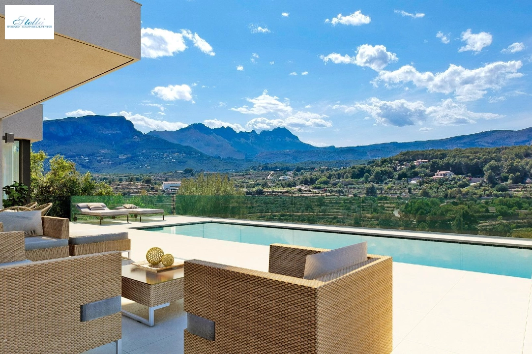 villa en Calpe en venta, superficie 209 m², ano de construccion 2024, aire acondicionado, parcela 1000 m², 3 dormitorios, 3 banos, piscina, ref.: AM-11967DA-2