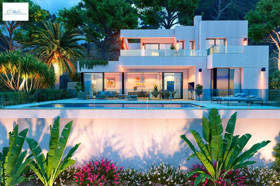 villa en Calpe en venta, superficie 209 m², ano de construccion 2024, aire acondicionado, parcela 1000 m², 3 dormitorios, 3 banos, piscina, ref.: AM-11967DA-3