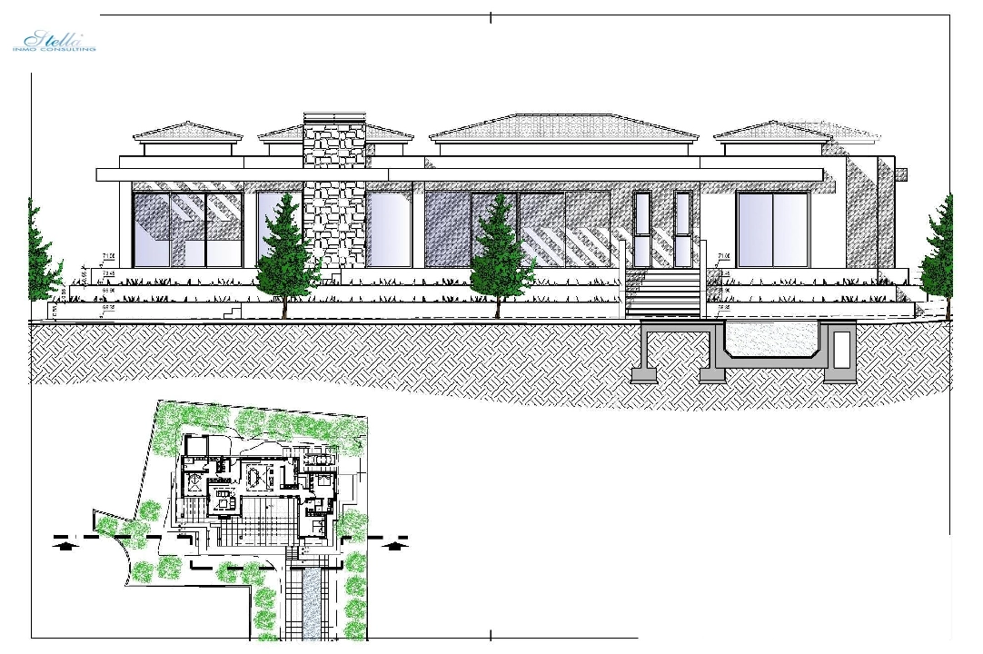 villa en Javea en venta, superficie 420 m², ano de construccion 2023, aire acondicionado, parcela 1741 m², 4 dormitorios, 5 banos, piscina, ref.: AM-12003DA-11