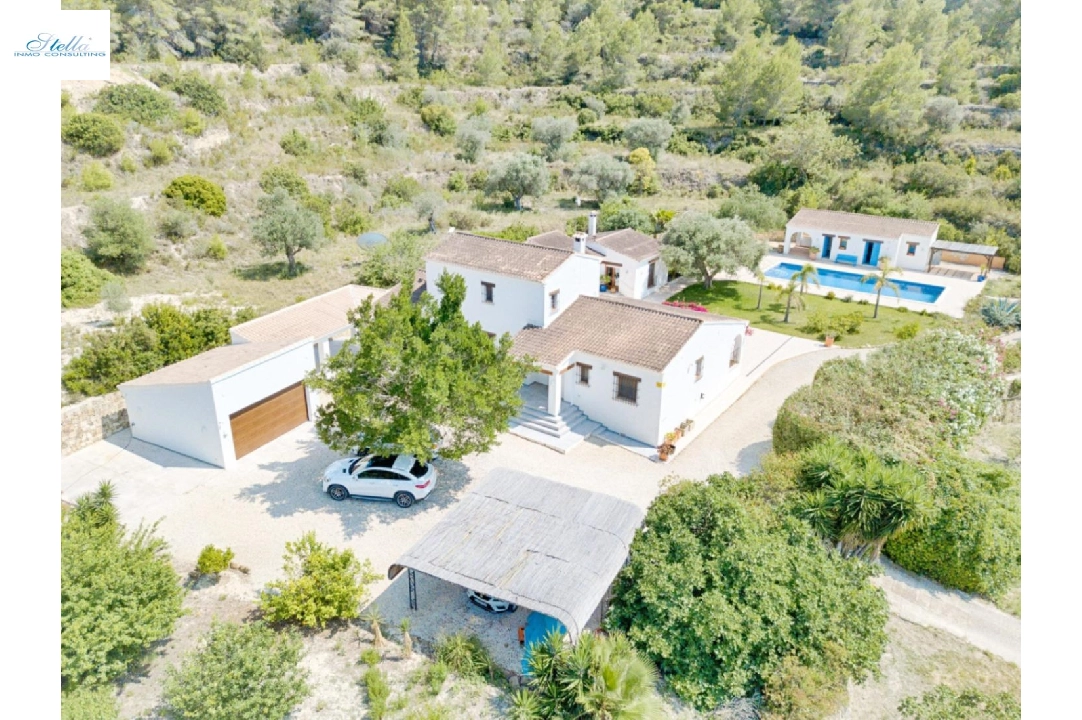 finca en Benissa en venta, superficie 521 m², ano de construccion 2002, aire acondicionado, parcela 19880 m², 4 dormitorios, 3 banos, piscina, ref.: AM-11988DA-6