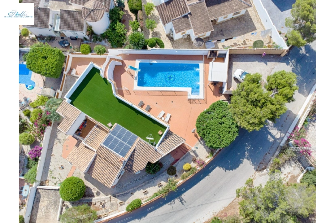 villa en Moraira en venta, superficie 176 m², aire acondicionado, parcela 1050 m², 4 dormitorios, 2 banos, piscina, ref.: AM-12011DA-19