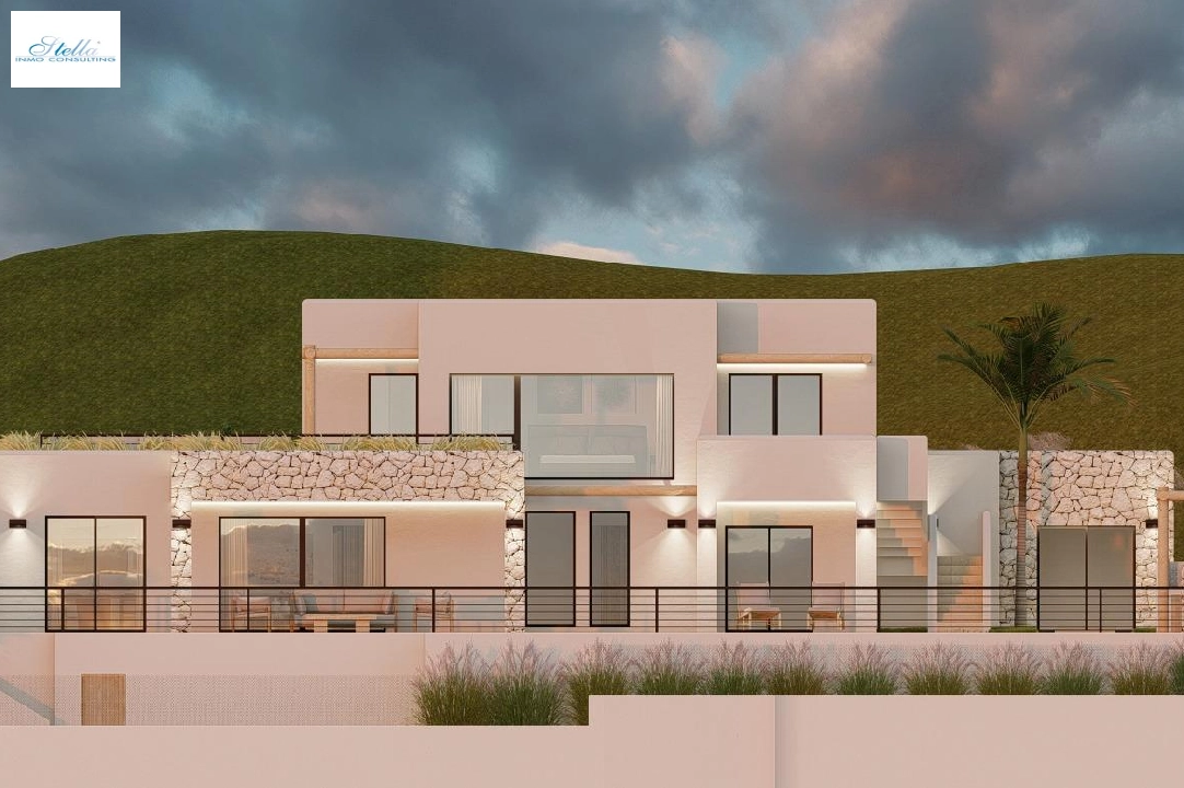 villa en Moraira en venta, superficie 261 m², ano de construccion 2023, aire acondicionado, parcela 810 m², 4 dormitorios, 3 banos, piscina, ref.: AM-12027DA-4