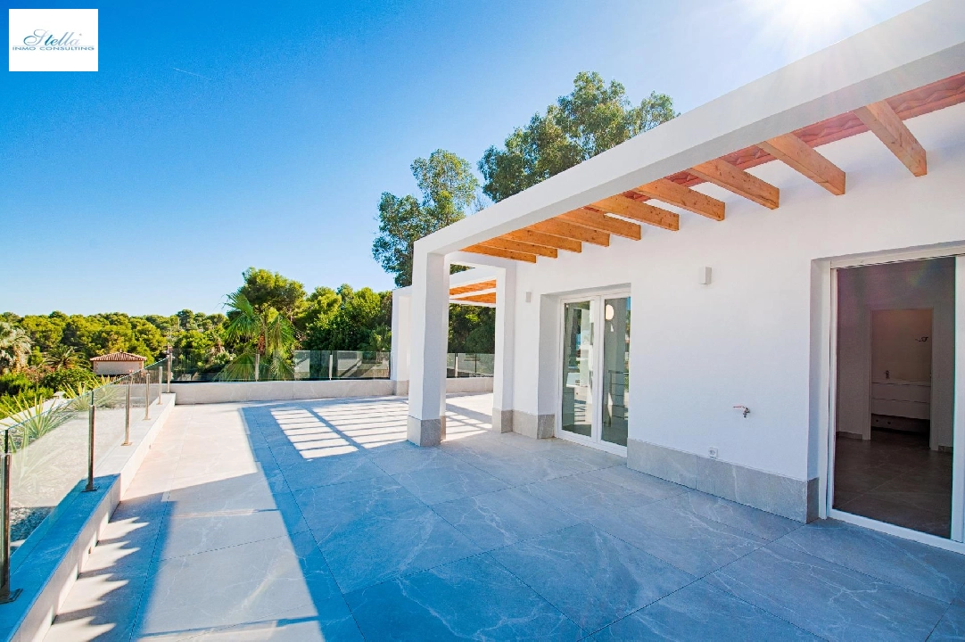 villa en Moraira en venta, superficie 480 m², ano de construccion 2023, aire acondicionado, parcela 1140 m², 3 dormitorios, 3 banos, piscina, ref.: AM-12058DA-17