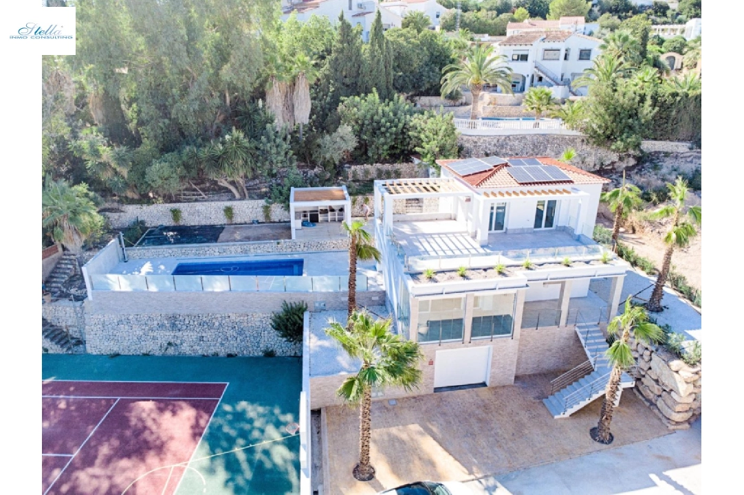 villa en Moraira en venta, superficie 480 m², ano de construccion 2023, aire acondicionado, parcela 1140 m², 3 dormitorios, 3 banos, piscina, ref.: AM-12058DA-29