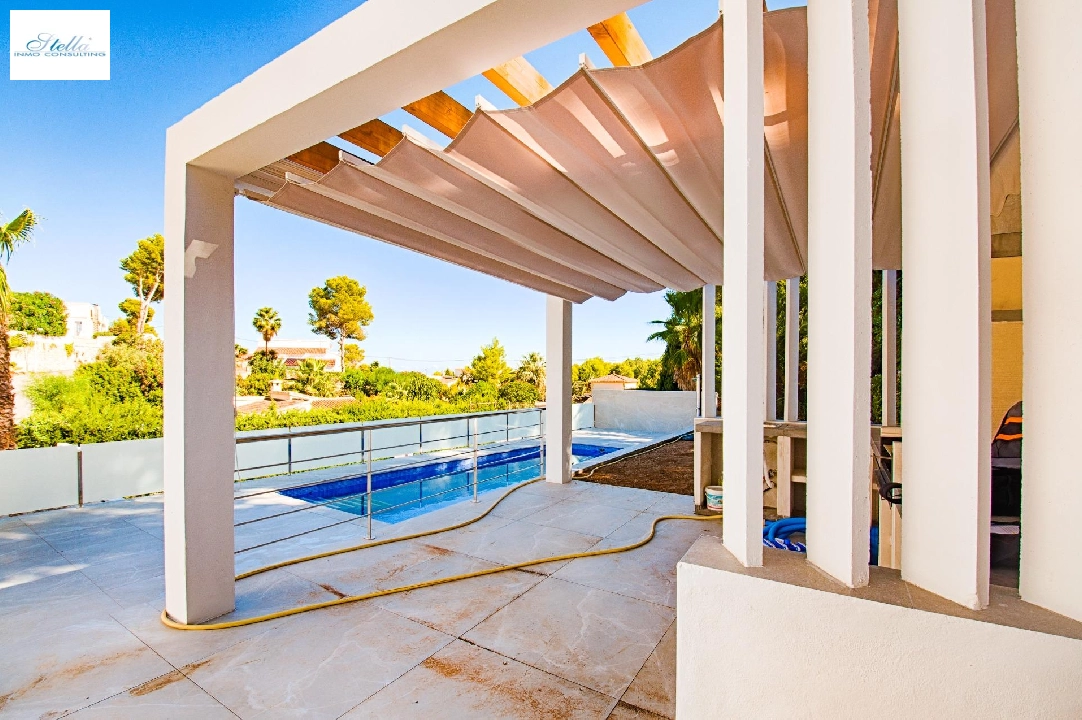 villa en Moraira en venta, superficie 480 m², ano de construccion 2023, aire acondicionado, parcela 1140 m², 3 dormitorios, 3 banos, piscina, ref.: AM-12058DA-34