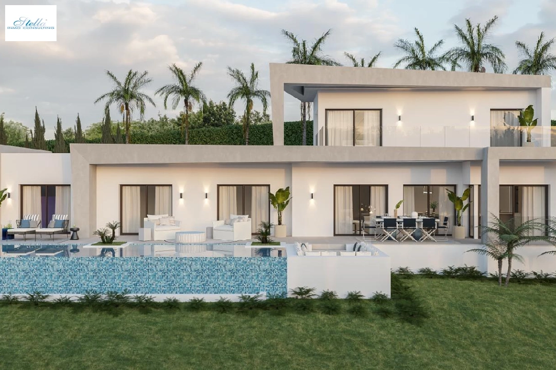 villa en Javea en venta, superficie 185 m², ano de construccion 2024, aire acondicionado, parcela 1000 m², 4 dormitorios, 3 banos, piscina, ref.: AM-12073DA-1