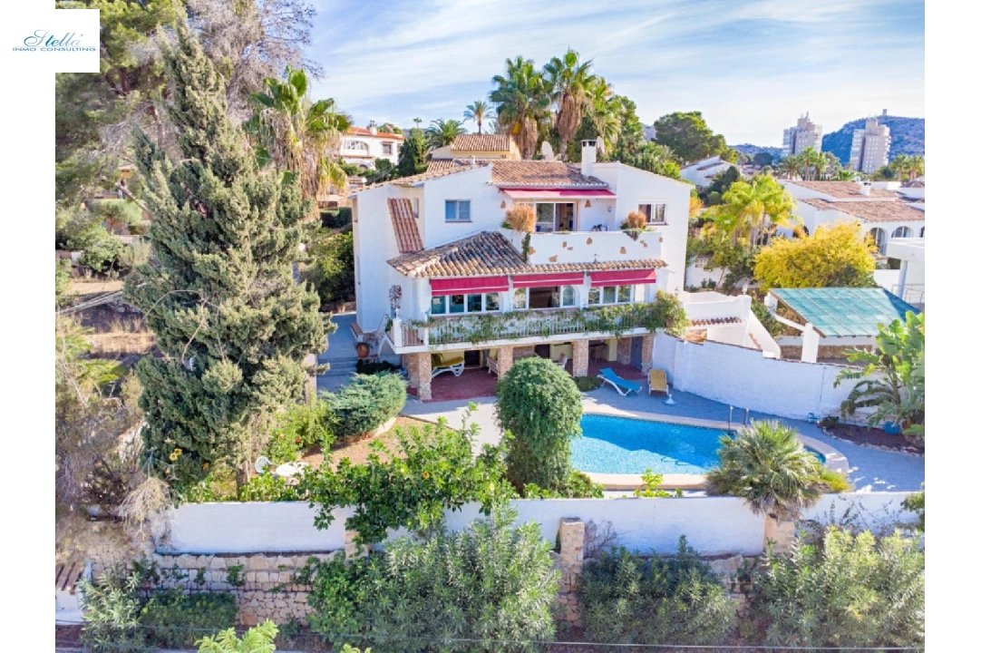 villa en Moraira en venta, superficie 326 m², ano de construccion 1975, aire acondicionado, parcela 791 m², 6 dormitorios, 6 banos, piscina, ref.: AM-12082DA-4