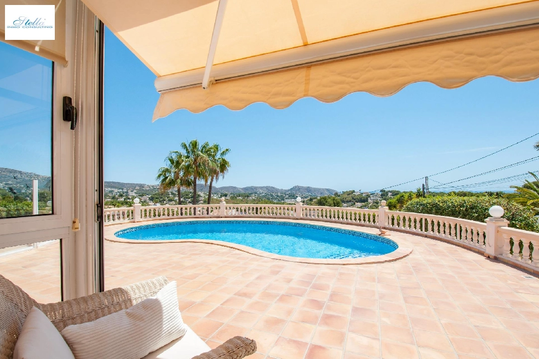 villa en Moraira en venta, superficie 293 m², ano de construccion 1998, aire acondicionado, parcela 1604 m², 5 dormitorios, 3 banos, piscina, ref.: AM-12096DA-18