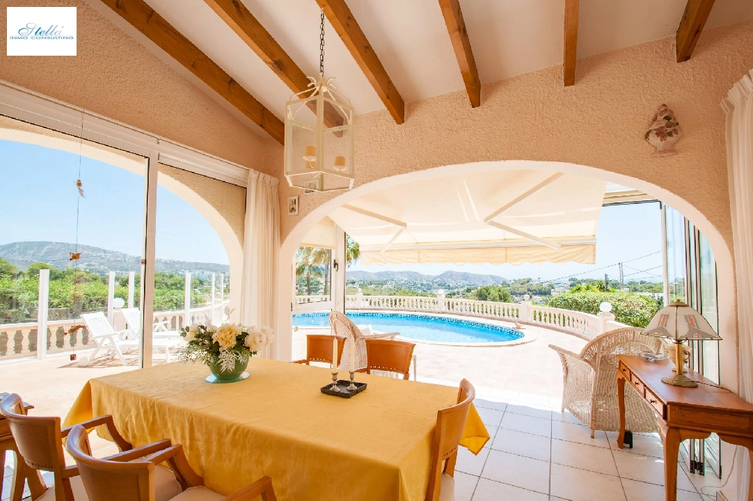 villa en Moraira en venta, superficie 293 m², ano de construccion 1998, aire acondicionado, parcela 1604 m², 5 dormitorios, 3 banos, piscina, ref.: AM-12096DA-20