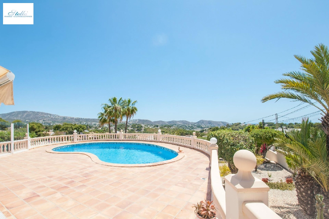 villa en Moraira en venta, superficie 293 m², ano de construccion 1998, aire acondicionado, parcela 1604 m², 5 dormitorios, 3 banos, piscina, ref.: AM-12096DA-6